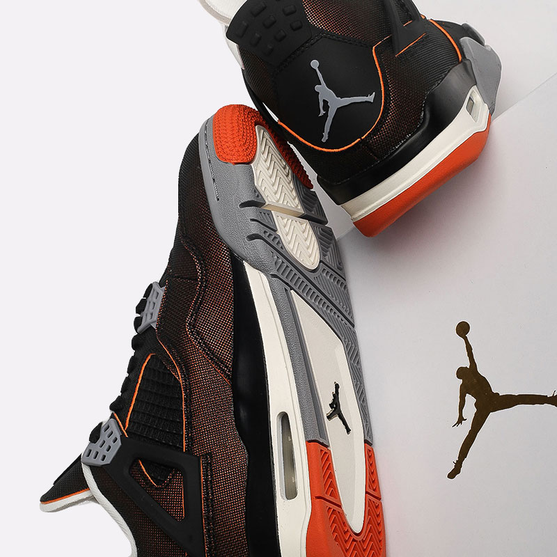 Женские кроссовки Jordan WMNS Retro 4 Starfish (CW7183-100)  - цена, описание, фото 4